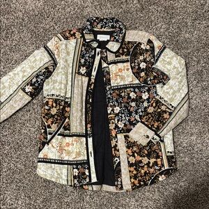 Anthropologie Patchwork Jacket
